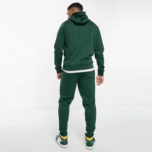 Conjunto Deportivo de Invierno con Capucha y Pantalones Jogger, con Sudadera de Felpa de Algodón Elástico y Cómodo para Hombre, Logotipo Personalizado - Product Image 4