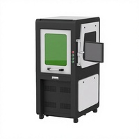 Grande machine de marquage laser UV 10W de type fermé 355nm haute vitesse pour marquage de précision industriel sur électronique, plastique et verre