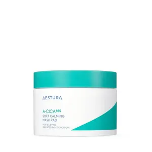 AESTURA A-Cica 365 Soft Calming Mask Pad 60 Almohadillas de alta calidad para uso facial - Product Image 1