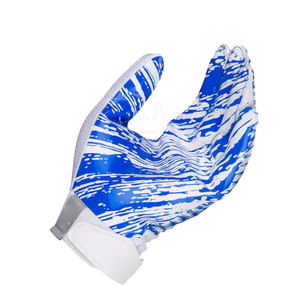 American Football Gloves Leather Full Finger Non-Slip <b>Hook</b> & Loop Closure Comfortable Support for Men's Practice & Match Use - Product Image 5