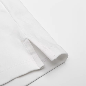 Camiseta de Algodón Blanca Extra Grande Personalizada OEM 2026, Nueva Llegada, Manga Corta, Cuello Redondo, Informal, con Logotipo Estampado en la Parte Delantera, Jersey de Punto para Hombre - Product Image 5