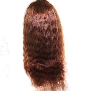 Luxury wet wavy human hair wigs brown deliver soft texture, long lasting wear, perfect for modern elegant looks everyday - Product Image 4