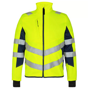 Hi Vis Construction Workwear <b>Jacket</b> for Men Custom Made Waterproof Security Reflective Safety Features <b>Worker</b> Wear <b>Jackets</b> - Product Image 3