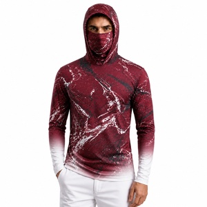 Camisa de Pesca de Secado Rápido para Hombre, 100% Poliéster, Manga Larga, Protección UV, Ligera, para Aventuras al Aire Libre - Product Image 1