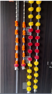 Colorful Plastic Tassel <b>Garland</b> Hanging Home Decor Bohemian Style Indoor Living Room Decoration Multicolor Irregular Shape - Product Image 4