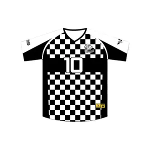 Sublimated Soccer Jersey Custom Logo Youth Soccer Team Uniforms