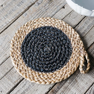 Wholesales Manufacturing <b>Seagrass</b> <b>Placemat</b> Handwoven Table Mat Kitchenware for Parties Low Price From Vietnam - Product Image 3