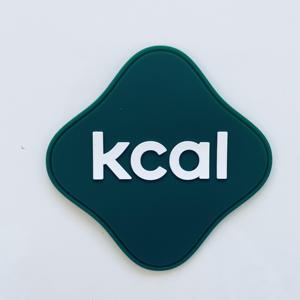 Kcal Rubber Patch Irregular Shape 3D Embossed Stick-On Decorative <b>Badge</b> - Product Image 6
