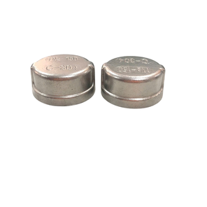 ฝาครอบกลมเกลียวสแตนเลสคุณภาพสูงขนาด 1-1/2 นิ้ว รับผลิตแบบ OEM/ODM บรรจุภัณฑ์ตามสั่ง พื้นผิวเรียบ สำหรับอุตสาหกรรมหลากหลายประเภท - Product Image 4