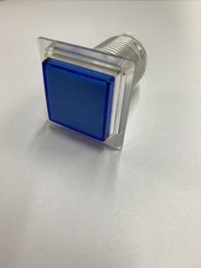 สำหรับอุปกรณ์เสริมเกมปุ่มกดสี่เหลี่ยมคุณภาพดีที่สุด-สีน้ำเงิน - Product Image 2