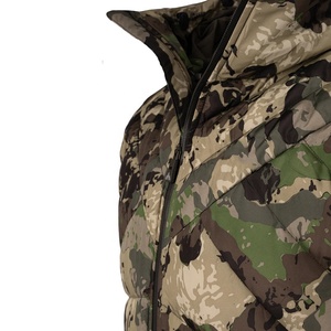 Veste matelassée de chasse légère et chaude haut de gamme, durable, hydrofuge, respirante, softshell haute performance avec logo frontal - Product Image 5