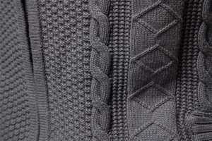 Suéter cárdigan clásico de punto trenzado con cremallera completa para hombre – Prenda de punto elegante y cómoda para otoño e invierno, perfecta para usar en capas - Product Image 5