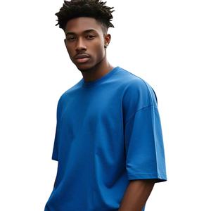 Camisetas ligeras de algodón, camisetas suaves transpirables para hombres y mujeres, perfectas para el verano, Camiseta de algodón 100% para hombres, ajuste holgado - Product Image 1