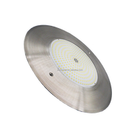 Projecteur LED PAR56 pour piscine en acier inoxydable 316L, 45W AC/DC12V, IP68, rempli de résine, RGBW multicolore, contrôle WiFi, compatible niche standard