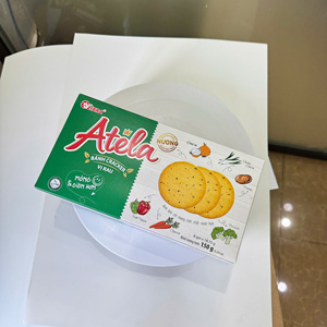 ขนมขบเคี้ยวผัก ATELA – ปฏิวัติสุขภาพด้วยขนมขบเคี้ยวเพื่อสุขภาพ บรรจุภัณฑ์กล่อง 150 กรัม รับผลิตแบบ ODM OEM มีตัวอย่างฟรี - Product Image 4