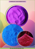 Poudre de couleur fluorescente de qualité supérieure à flux libre | Poudre de couleur réactive aux UV la plus sûre pour les festivals, les fêtes et les courses amusantes