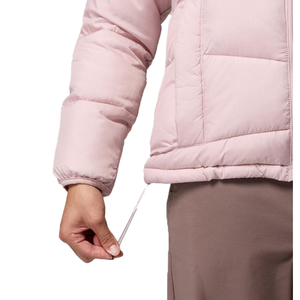 <b>Women</b> Longline Puffer <b>Jacket</b> 360 GSM Polyester Quilted Thermal <b>Winter</b> Coat Water Resistant <b>Warm</b> Outdoor Travel OEM Private Label - Product Image 5