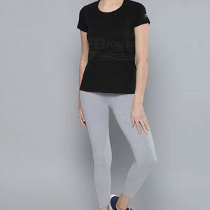 Camiseta Casual de Verano para Mujer, Cuello Redondo, Manga Corta, Transpirable, de Algodón, Personalizada, Precio Bajo 2026, Gran Venta - Product Image 4