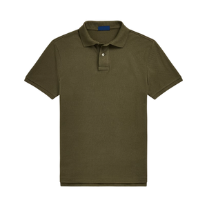Chemises polo pour hommes, couleur unie, tissu de haute qualité, décontractées, à porter au quotidien, manches courtes, pour occasions formelles ou de golf - Product Image 1