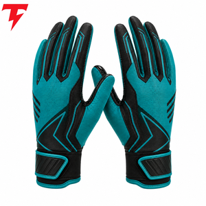 Gants de football américain avec tissu doux, ajustement parfait, adhérence améliorée, mouvements flexibles, confort respirant, qualité durable pour les matchs - Product Image 1
