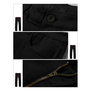 Durable <b>cargo</b> <b>pants</b> for men with multiple pockets adjustable waist and reinforced stitching ideal for <b>work</b> outdoor adventures - Product Image 4