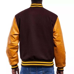 New Designs 2022 Custom Made High Quality Varsity <b>Jackets</b> for <b>Men</b> Stand Cartoon Print Front Patchwork Customized Fabric Cheap - Product Image 2