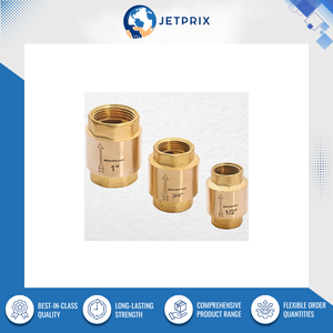เจ็ทพริกซ์ อินเตอร์เนชั่นแนล รับผลิตวาล์วเช็คสปริงทองเหลืองแบบ OEM/ODM สำหรับป้องกันการไหลย้อนกลับในน้ำ อากาศ น้ำมัน คุณภาพพรีเมียม อินเดีย - Product Image 2