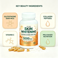 Capsules de collagène OEM pour éclaircir et blanchir la peau avec des ingrédients naturels pour adultes - Éliminateur de taches brunes