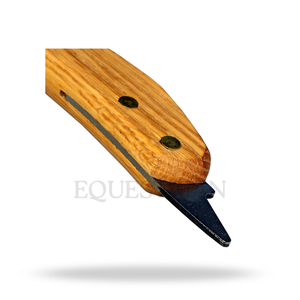 Couteau à sabot pour main gauche, à manche court, outil vétérinaire pour l'examen et la coupe des sabots de cheval - Product Image 4