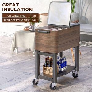 Outdoor Party Supplies Cooler Cart for Perfect Outdoor Gatherings - Product Image 1