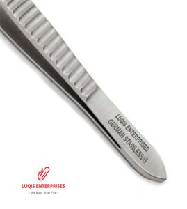 Pinzas Heaney con Dientes Cruzados Dentados 2x3, Instrumento Quirúrgico de Acero Inoxidable, Pinzas Médicas de Precisión - Product Image 3
