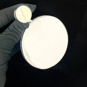 Collar con Colgante de Diamante VVS Certificado por IGI, Diseño Único con Letra Personalizada, Joyería Hip Hop Unisex, Patrón Grande, Dorado, para Fiestas - Product Image 2