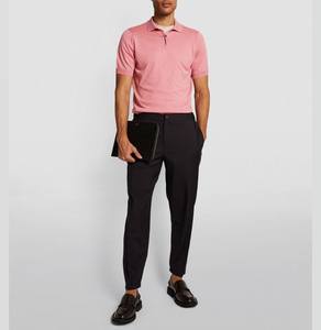 Chemises pour hommes en tricot de couleur unie rose bébé, nouvelle mode, écologiques, séchage rapide (Rebirth Athelitics) - Product Image 6