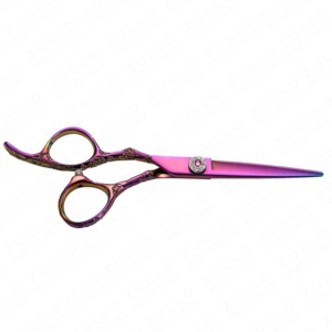 Professional New Hair Cutting Barber Scissors Purple Color Stainless Steel Salon Hairdressing Shears <b>Tool</b> - Product Image 2