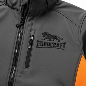 เสื้อแจ็คเก็ตซอฟต์เชลล์คุณภาพพรีเมียม น้ำหนักเบา กันลม มีซิป ผลิตจากโพลีเอสเตอร์พิมพ์ลาย บุด้วยใยสังเคราะห์ ระบายอากาศได้ดี มีกระเป๋าผ้าฟลีซ - Product Image 4