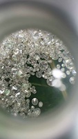 Pierre de diamant naturel non montée, couleur SI FGH, clarté VS, taille brillant excellente, percée au laser, certifiée IGI, diamant mélaux luxueux