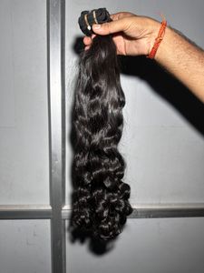 Extensiones de Cabello Humano Aditya Global Industries, Cabello Rizado Voluminoso con Puntas Completas, Cabello Remy Indio de Doble Trama - Product Image 3