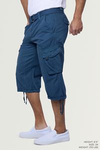 Short d'été pour homme à taille élastique, respirant, pour le sport, la randonnée, avec cordon de serrage, décontracté - Product Image 5