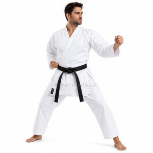 Uniforme de Entrenamiento de Karate Personalizado de Algodón Pesado para Hombres, Traje Profesional de Karate, Proveedor de Marca Privada OEM - Product Image 5