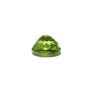 Emerald Cut Peridot Loose Gemstone 8.5 Carat Faceted Fine Jewelry Stone - Product Image 3