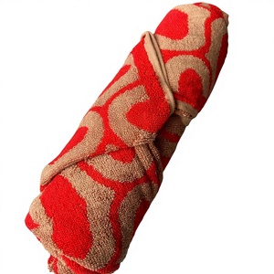 Serviette de bain pour adulte en coton antimicrobien jacquard uni - Product Image 1