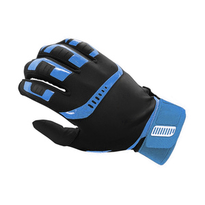 Gants de combat en gros pour le baseball, en microfibre bleue, cuir véritable, pour jeunes, gants de softball sportifs avec design et taille personnalisés - Product Image 2