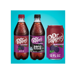 Refresco Dr Pepper de Mora, Directo de Fábrica, 12 Latas de 12oz, Envío con Temperatura Controlada para Retener la Frescura, Exportación Global - Product Image 1