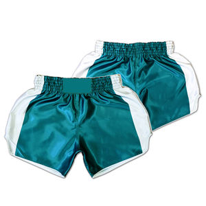 Shorts de boxe Muay Thai pour hommes, impression de logo personnalisée, vente chaude, prix bas, shorts d'entraînement de boxe - Product Image 2