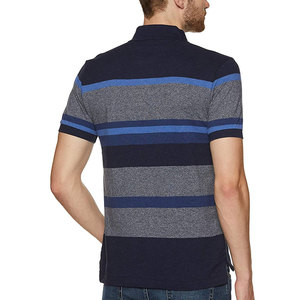 Polo ajustado para hombre, manga corta, transpirable, de secado rápido, 100% algodón, polos de alta calidad para hombre en venta - Product Image 2