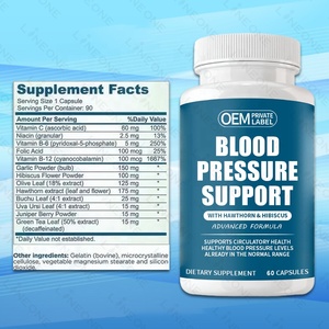 Marque privée Capsules naturelles Complément alimentaire avec vitamines Soins de santé cardiaque 90pcs - Product Image 2