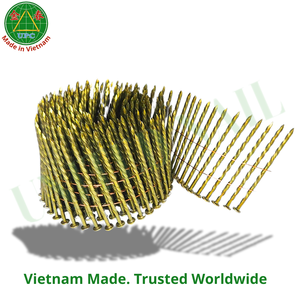 Industrial Grade Coil <b>Nails</b> 3" X 0.120 4500pcs with Smooth/Screw Shank Stainless Steel <b>for</b> <b>Wood</b> Pallet Pneumatic <b>Nail</b> Gun Use - Product Image 2
