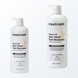 Set de champú coreano K-Beauty de 2 piezas Treatroom The More Brewer's Yeast para el cuidado de la caída del cabello, champú de 1030 ml - Product Image 3