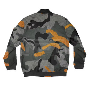 Blouson Bomber Homme Slim Fit de Fabrication Professionnelle, Vêtement Décontracté Tendance, Blouson Bomber Homme Épais pour l'Extérieur avec Personnalisation - Product Image 2