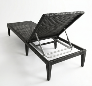 Tumbona Moderna de Ratán Sintético para Exteriores, Ajustable, para Resort, Playa, Piscina, Patio, Silla de Mimbre - Product Image 4